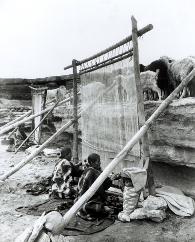 Navajo weavers by William Carpenter